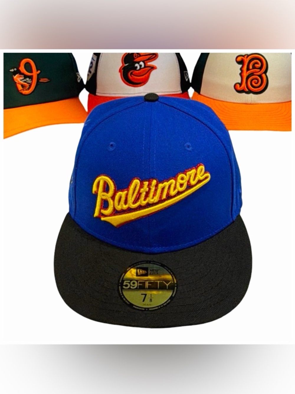 New Era Baltimore Orioles 25th Anniversary Stadium Patch Word Hat